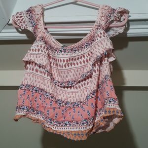 Off The Shoulder Crop Top